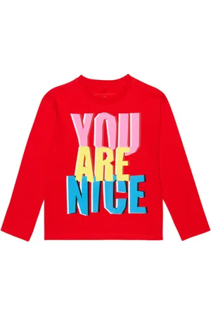 Stella McCartney Bedrucktes T-Shirt aus Baumwoll-Jersey