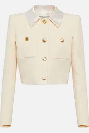 Alessandra Rich Cropped-Jacke aus Tweed