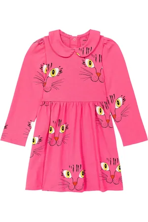 Mini Rodini Bedrucktes Kleid aus Baumwoll-Jersey