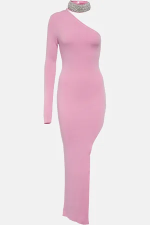 GIUSEPPE DI MORABITO Maxikleid aus einem Wollgemisch