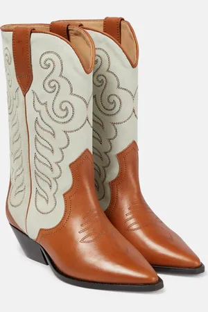 Isabel Marant Western-Stiefel Duerto mit Veloursleder