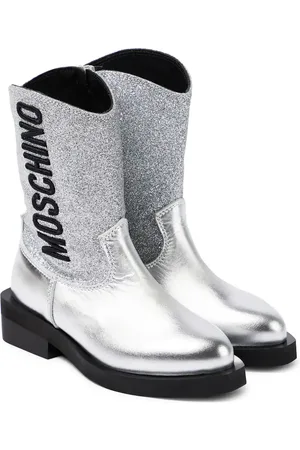 Moschino Westernstiefel aus Leder