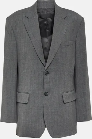 NILI LOTAN Blazer Boyfriend aus einem Wollgemisch