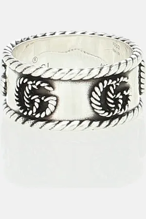 Gucci Ring Double G aus Sterlingsilber