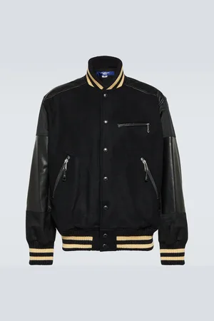 JUNYA WATANABE Collegejacke aus einem Wollgemisch