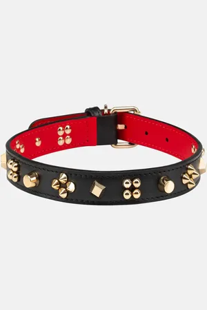 Christian Louboutin Halsband für Hunde Loubicollar aus Leder