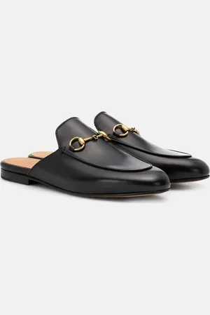 Gucci Slippers Princetown aus Leder