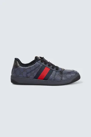 Gucci Sneakers Screener GG mit Leder