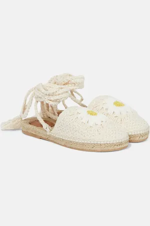 Alanui Espadrilles Daisy aus Häkelstrick