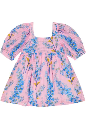 MORLEY Kleid Suzy Delphinium aus Baumwolle