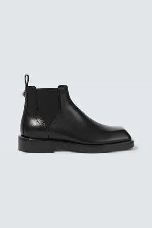 VERSACE Chelsea Boots aus Leder