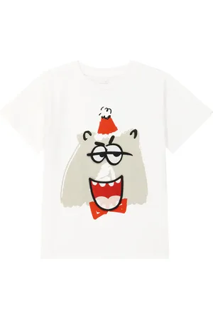 Stella McCartney Bedrucktes T-Shirt aus Baumwolle
