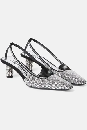 Tom Ford Slingback-Pumps mit Kristallen