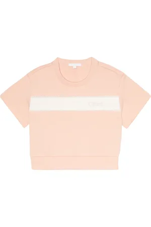 Chloé Chloé Kids T-Shirt aus Baumwoll-Jersey