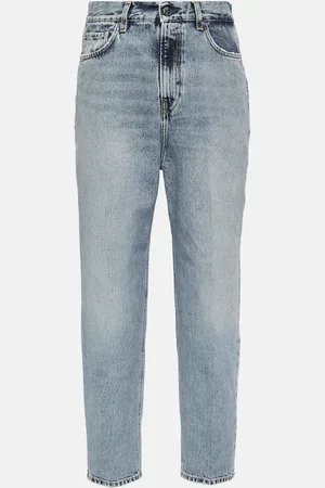 Totême Mid-Rise Tapered Jeans