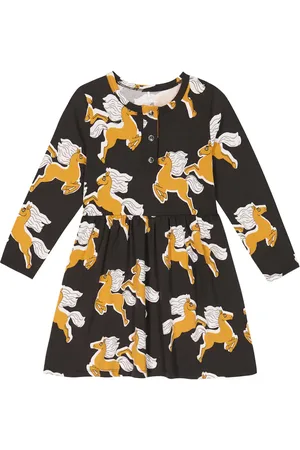 Mini Rodini Kleid aus einem Baumwollgemisch
