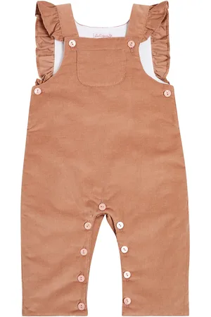 La Coqueta Baby Latzhose Delphina aus Baumwoll-Cord