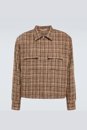 Auralee Blouson aus Leinen