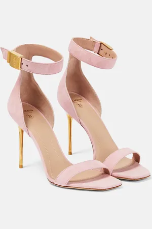 Balmain Sandalen aus Veloursleder