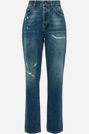 Dolce & Gabbana High-Rise Straight Jeans