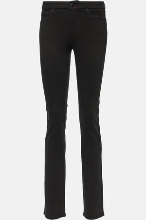 7 for all Mankind High-Rise Straight Jeans