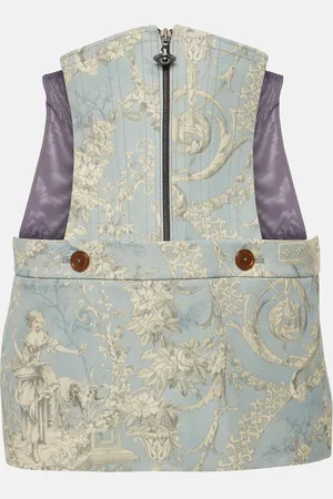 Vivienne Westwood Minirock Foam Corset aus Baumwolle