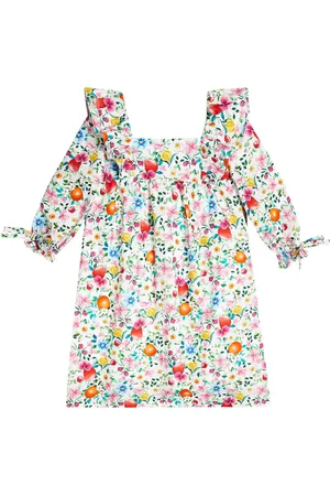 La Coqueta Kleid Cuadras aus Baumwolle