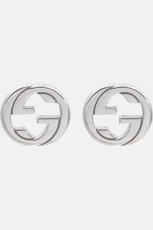 Gucci Ohrringe Interlocking G aus Sterlingsilber