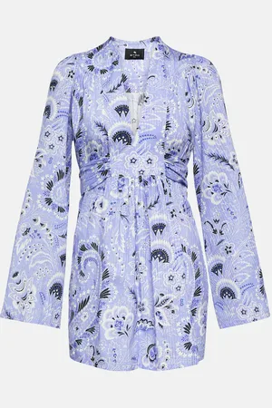 Etro Minikleid aus einem Baumwollgemisch