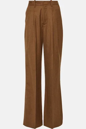 AG Jeans X EmRata Weite Hose Joan aus Wolle