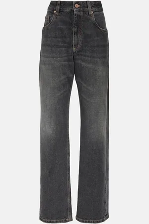 Brunello Cucinelli Mid-Rise Straight Jeans