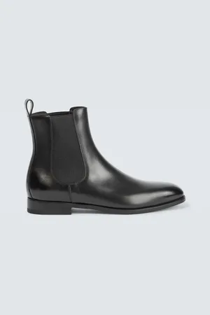 Manolo Blahnik Chelsea Boots Delsa aus Leder