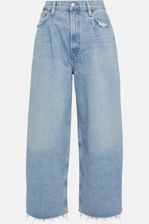 AGOLDE High-Rise Wide-Leg Jeans Dagna