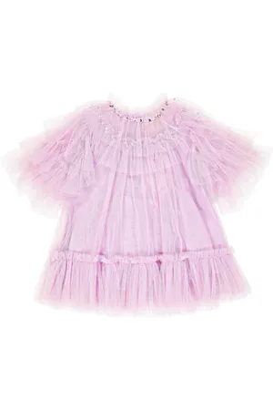 Tutu Du Monde Verziertes Top aus Tüll
