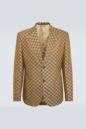 Gucci Blazer GG aus einem Leinengemisch