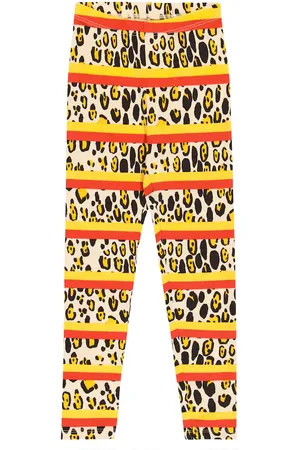 Mini Rodini Bedruckte Leggings aus Baumwolle