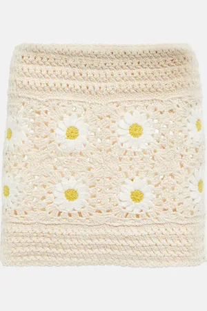 Alanui Minirock Daisy aus Baumwolle