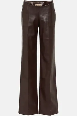 AYA MUSE Weite Hose aus Lederimitat