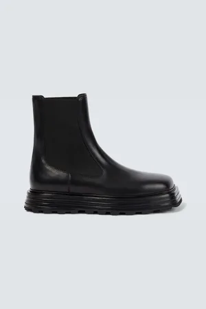 Jil Sander Chelsea Boots aus Leder