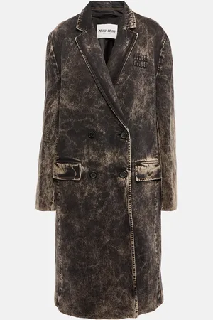 Miu Miu Mantel aus Denim