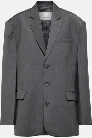 The Frankie Shop Oversize-Blazer Gelso