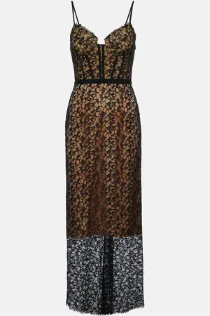 Simkhai Midikleid Ruth aus Spitze