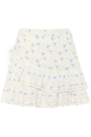 LOVESHACKFANCY Minirock Emma aus Baumwolle