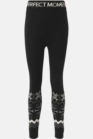 Perfect Moment Ski-Leggings Nordic aus Wolle