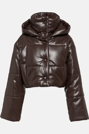 Nanushka Wattierte Jacke Aveline aus Lederimitat