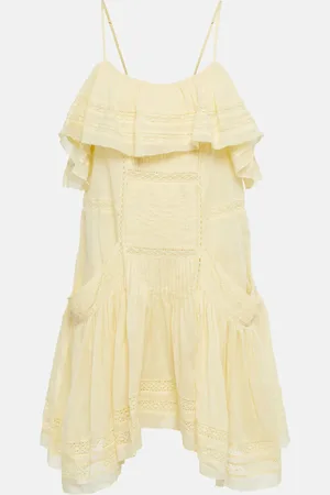 Marant Etoile Besticktes Minikleid aus Baumwolle