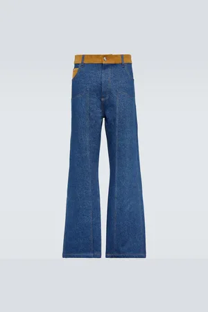 WALES BONNER Wide-Leg Jeans Cymbal