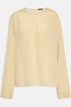 Joseph Bluse Braidwood aus Seiden-Crêpe
