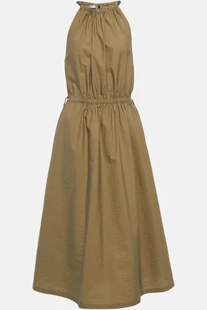 Brunello Cucinelli Midikleid aus einem Baumwollgemisch