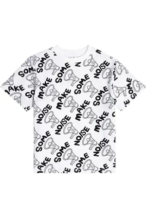 Stella McCartney Bedrucktes T-Shirt aus Baumwoll-Jersey